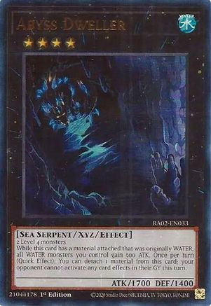 Abyss Dweller (UR) (RA02-EN033) - Ultra Rare - 25th Anniversary Rarity Collection II