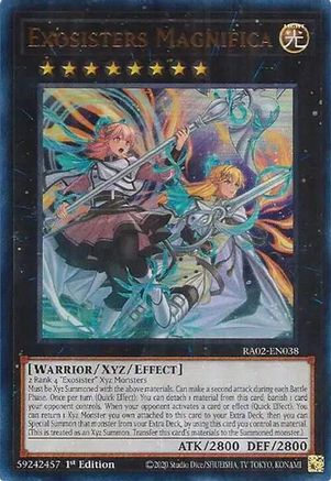 Exosisters Magnifica (UR) (RA02-EN038) - Ultra Rare - 1st Edition - 25th Anniversary Rarity Collection II
