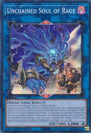 Unchained Soul of Rage (RA02-EN041) - Super Rare - 1st Edition - 25th Anniversary Rarity Collection II