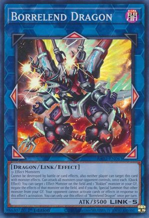 Borrelend Dragon (RA02-EN043) - Super Rare - 25th Anniversary Rarity Collection II