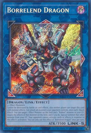Borrelend Dragon (Secret Rare) (RA02-EN043) - Secret Rare - 25th Anniversary Rarity Collection II