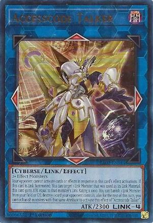 Accesscode Talker (UR) (RA02-EN044) - Ultra Rare - 1st Edition - 25th Anniversary Rarity Collection II