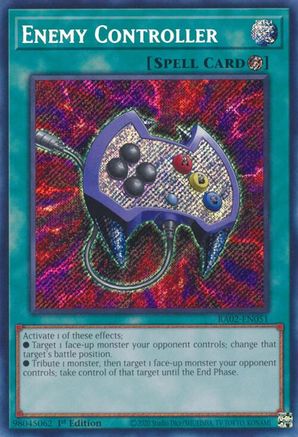 Enemy Controller (Secret Rare) (RA02-EN051) - Secret Rare - 1st Edition - 25th Anniversary Rarity Collection II