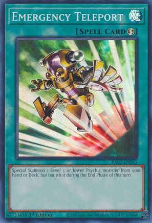 Emergency Teleport (RA02-EN053) - Super Rare - 25th Anniversary Rarity Collection II
