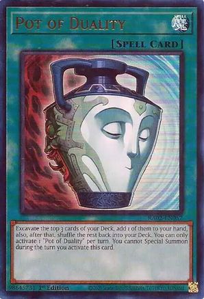Pot of Duality (UR) (RA02-EN057) - Ultra Rare - 1st Edition - 25th Anniversary Rarity Collection II
