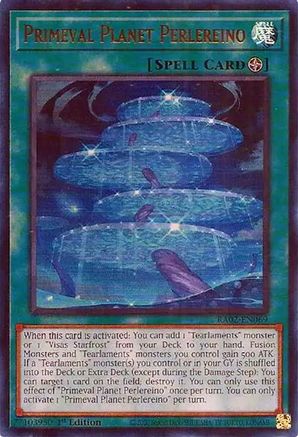 Primeval Planet Perlereino (UR) (RA02-EN069) - Ultra Rare - 1st Edition - 25th Anniversary Rarity Collection II