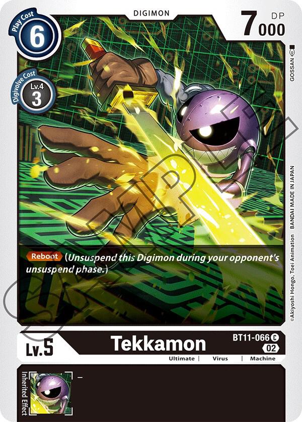 Tekkamon BT11-066 C (Dimensional Phase) 