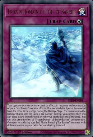 Frozen Domain of the Ice Barrier (BLTR-EN008) - Ultra Rare - Battles of Legend: Terminal Revenge