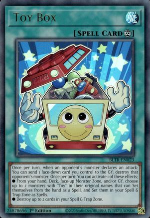 Toy Box (BLTR-EN023) - Ultra Rare - Battles of Legend: Terminal Revenge
