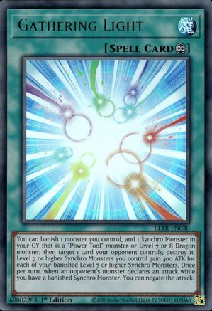 Gathering Light (BLTR-EN030) - Ultra Rare - Battles of Legend: Terminal Revenge