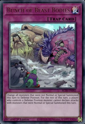 Bunch of Beast Bodies (BLTR-EN042) - Ultra Rare - Battles of Legend: Terminal Revenge