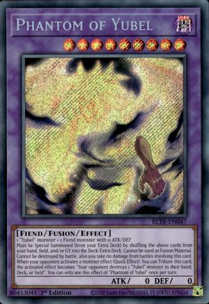 Phantom of Yubel (BLTR-EN047) - Secret Rare - Battles of Legend: Terminal Revenge