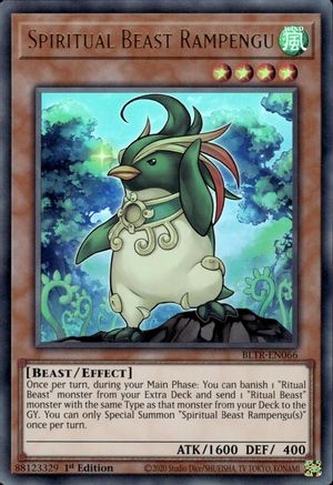 Spiritual Beast Rampengu (BLTR-EN066) - Ultra Rare - Battles of Legend: Terminal Revenge