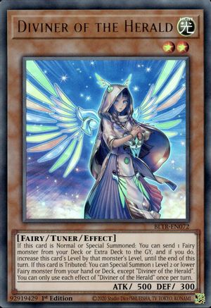 Diviner of the Herald (BLTR-EN072) - Ultra Rare - Battles of Legend: Terminal Revenge