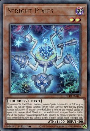 Spright Pixies (BLTR-EN077) - Ultra Rare - Battles of Legend: Terminal Revenge
