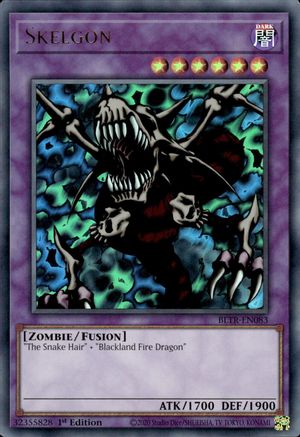 Skelgon (BLTR-EN083) - Ultra Rare - 1st Edition - Battles of Legend: Terminal Revenge