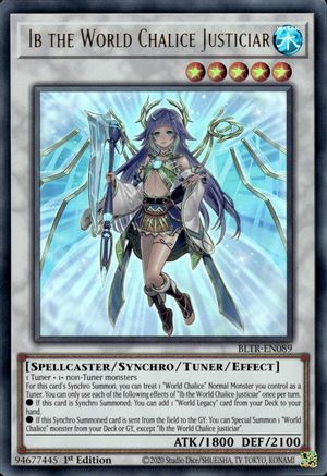 Ib the World Chalice Justiciar (BLTR-EN089) - Ultra Rare - Battles of Legend: Terminal Revenge