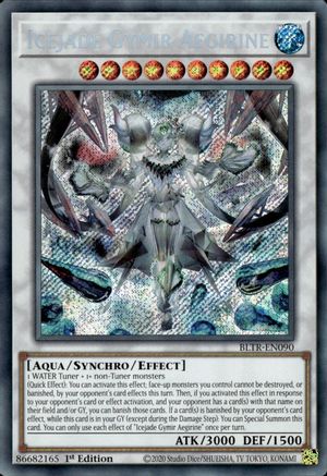 Icejade Gymir Aegirine (BLTR-EN090) - Secret Rare - 1st Edition - Battles of Legend: Terminal Revenge