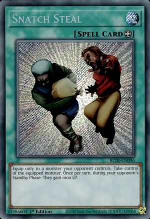 Snatch Steal (BLTR-EN096) - Secret Rare - Battles of Legend: Terminal Revenge