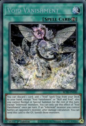 Void Vanishment (BLTR-EN100) - Secret Rare - Battles of Legend: Terminal Revenge