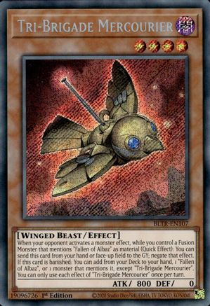 Tri-Brigade Mercourier (BLTR-EN107) - Secret Rare - Battles of Legend: Terminal Revenge