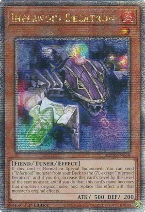 Infernoid Decatron (Quarter Century Secret Rare) (BLTR-EN069) - Quarter Century Secret Rare - Battles of Legend: Terminal Revenge