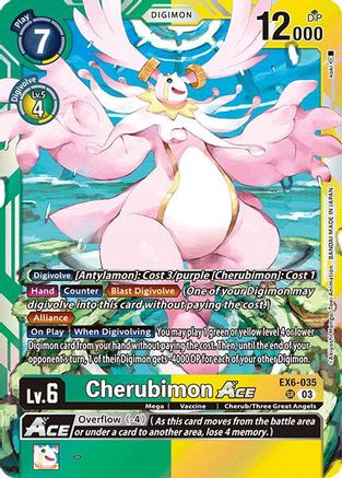 Cherubimon ACE (EX6-035) Foil Super Rare - Infernal Ascension