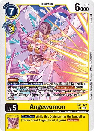 Angewomon (EX6-022)  Uncommon - Infernal Ascension