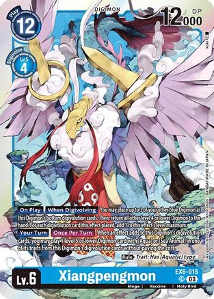 Xiangpengmon (EX6-015) Foil Super Rare - Infernal Ascension