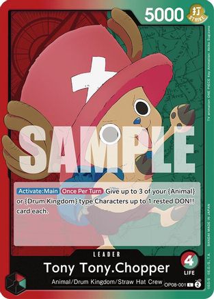 Tony Tony.Chopper (001) (OP08-001) - Normal Leader - Two Legends