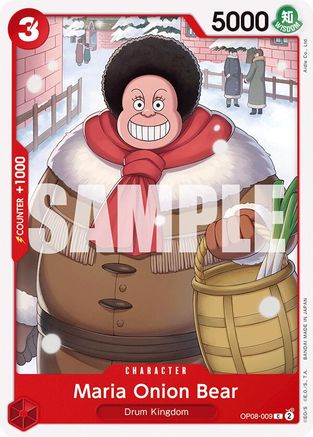 Maria Onion Bear (OP08-009) - Normal Common - Two Legends