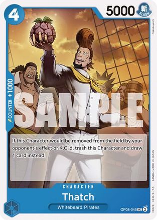 Thatch (OP08-045) - Normal Uncommon - Two Legends