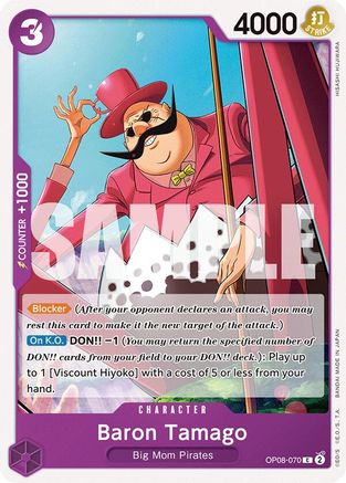 Baron Tamago (OP08-070) - Normal Common - Two Legends