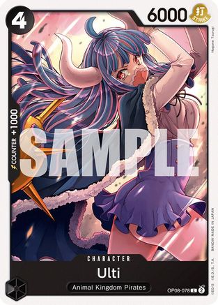 Ulti (OP08-078) - Normal Common - Two Legends