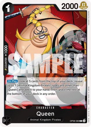 Queen (OP08-080) - Foil Rare - Two Legends
