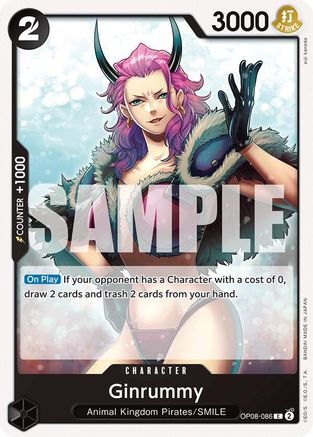 Ginrummy (OP08-086) - Normal Common - Two Legends