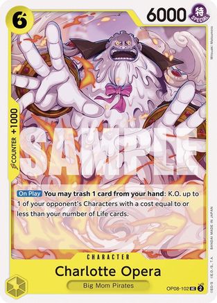 Charlotte Opera (OP08-102) - Normal Uncommon - Two Legends