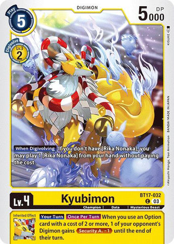 Kyubimon [BT17-032] [Secret Crisis]