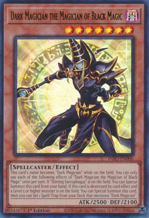 Dark Magician the Magician of Black Magic (INFO-EN006) - Ultra Rare - The Infinite Forbidden