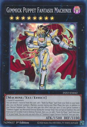 Gimmick Puppet Fantasix Machinix (INFO-EN042) - Super Rare - 1st Edition - The Infinite Forbidden
