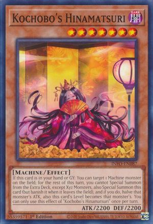 Kochobo's Hinamatsuri (INFO-EN087) - Common - 1st Edition - The Infinite Forbidden