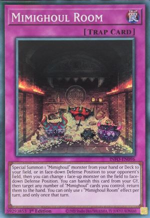 Mimighoul Room (INFO-EN096) - Super Rare - 1st Edition - The Infinite Forbidden