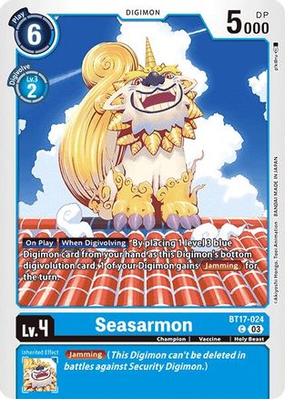 Seasarmon (BT17-024)  Common - Secret Crisis