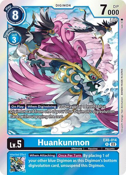 Huankunmon EX6-014 R (Infernal Ascension)  - Foil
