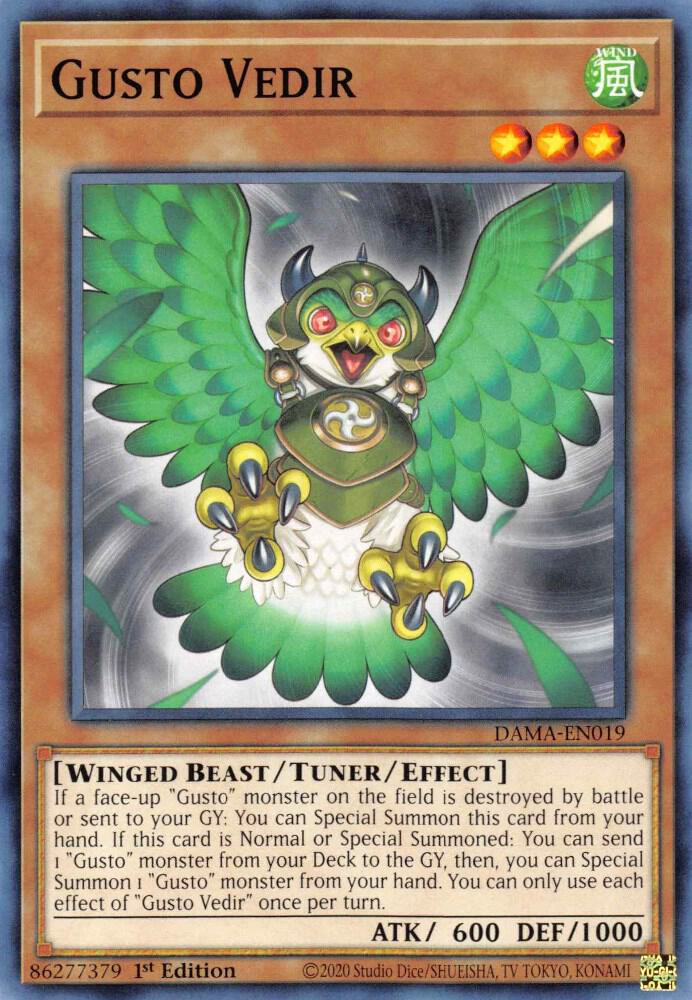 Gusto Vedir DAMA-EN019 (Dawn of Majesty)  - 1st Edition