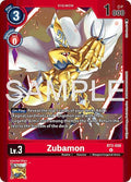 Zubamon BT3-008 U (Limited Card Pack -Billion Bullet-)  - Foil