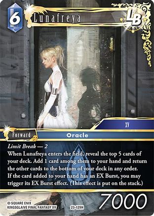 Lunafreya LB (23-129H) - Hero - Hidden Trials
