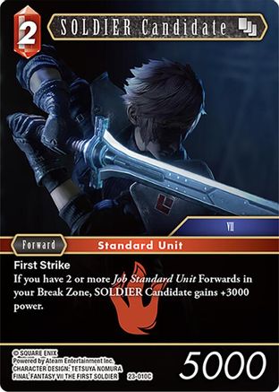 SOLDIER Candidate (23-010C) (23-010C) - Rare - Hidden Trials