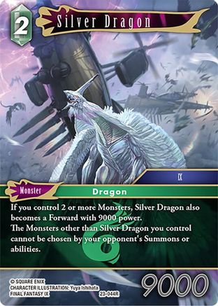 Silver Dragon (23-044R) - Rare - Hidden Trials