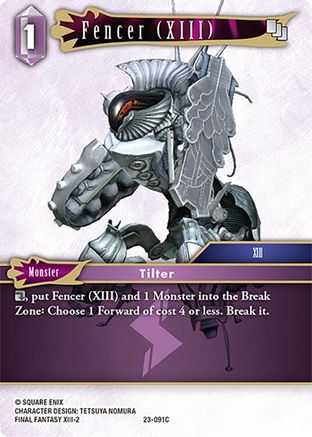 Fencer (XIII) (23-091C) - Common - Hidden Trials